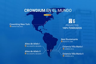 Crowdium en el Mundo